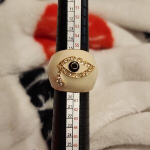 Evil Eye Cocktail Ring